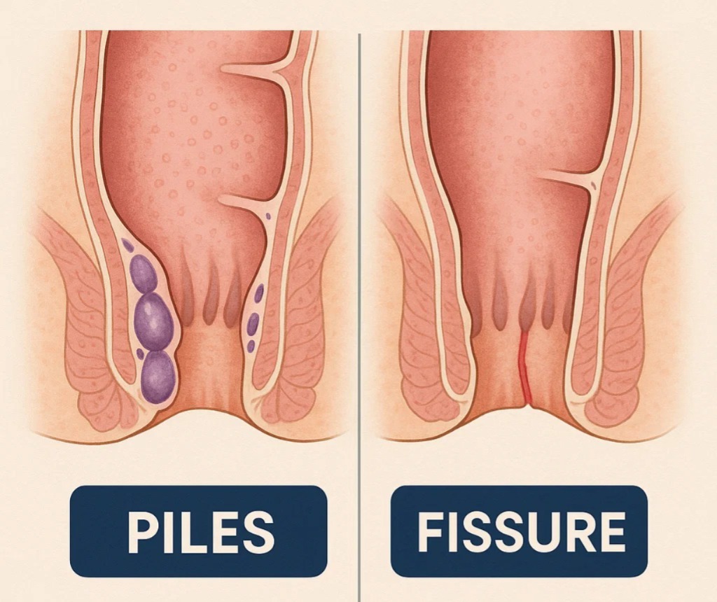 Piles vs Fissure: How to Identify the Difference & Get the Right Treatment